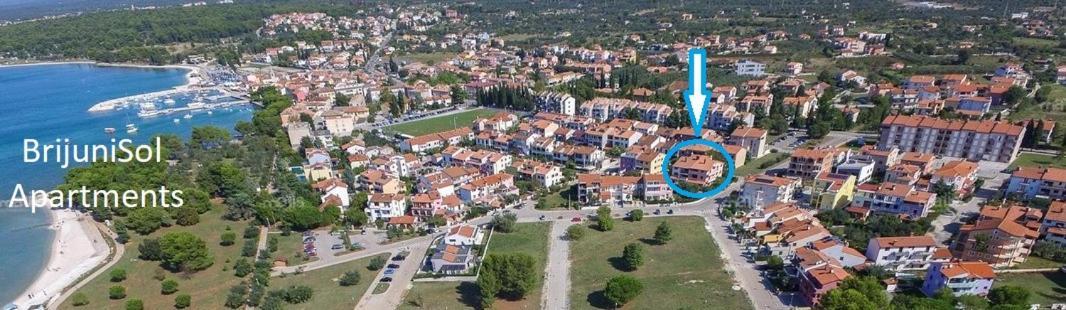 Brijunisol - 3 Apartments Top Position Near The Beautiful Beach Fažana Exteriör bild